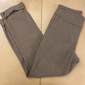 Tribal Fia Cuffed Cropped TaupeTrouser